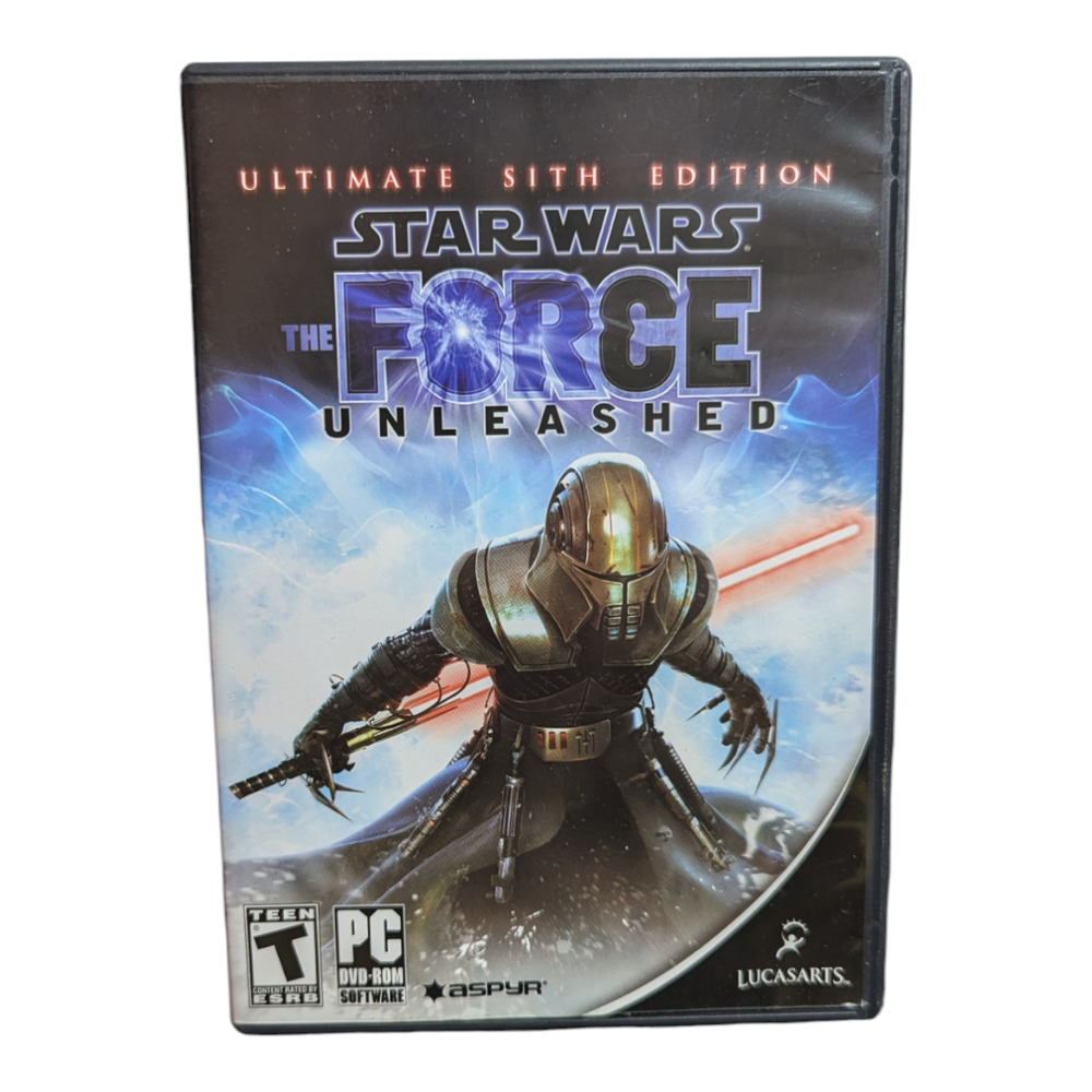 PC -- Star Wars--The Force Unleashed -- Pre-Owned Excellent Condition